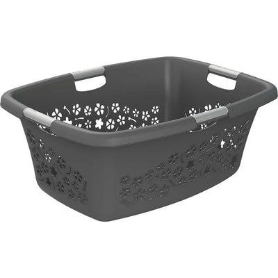 Rotho flowers wasmand 50l antraciet
