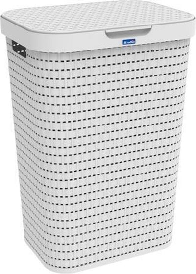 Rotho country wasverzamelaar 55l wit