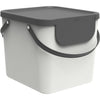 Rotho albula afvalscheider 38.8x35.5x33.9 cm 40l wit