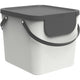 Rotho albula afvalscheider 38.8x35.5x33.9 cm 40l wit