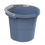 Rotho daily emmer met schaalverdeling 10l horizon blauw - afbeelding 1