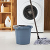 Rotho daily emmer met schaalverdeling 10l horizon blauw