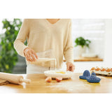 Rotho loft shaker met pers 1l horizon blauw transparant - afbeelding 5