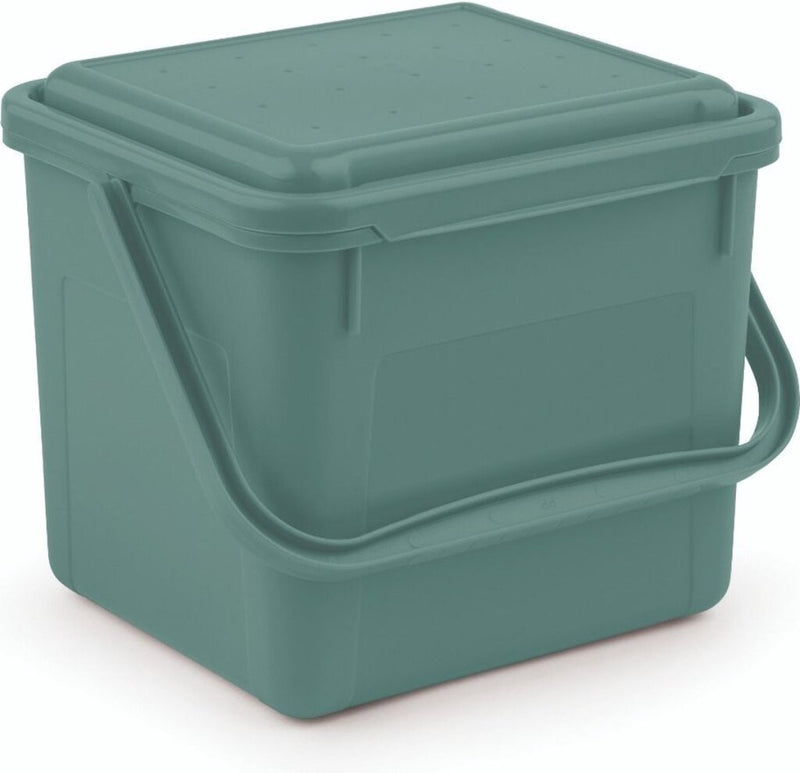 Rotho bio afvalemmer 4,5l mistletoe groen
