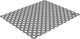 Rotho space wonder gootsteenmat 40x33.3x0.4 cm antraciet