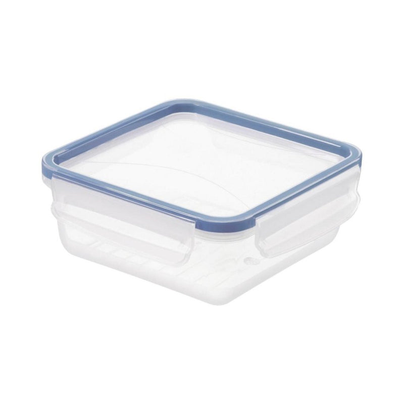 Rotho clic lock koelkast bewaardoos 0.8l horizon blauw transparant