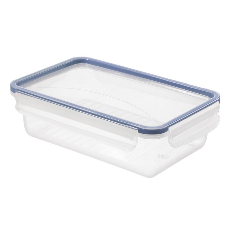 Rotho clic lock koelkast bewaardoos 1.5l horizon blauw transparant