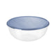 Rotho rondo koelkast bewaardoos rond 6l horizon blauw transparant