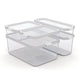 Rotho cauma set koelkastorganizer 4.65l + 2l + 1.15l + 2x 1.2l transparant