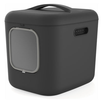 Rotho mypet biala xl kattenbak 61.4x49.2x57.6 cm antraciet