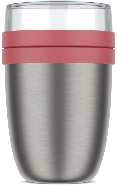Mepal isoleer lunchpot ellipse - 500 ml - thermos lunchbox - vivid mauve