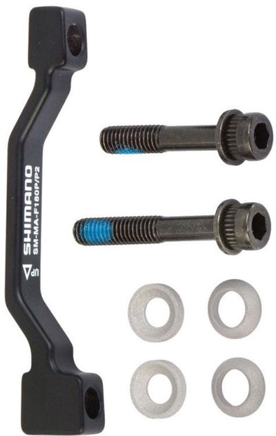 Shimano remschijfadapter xtr sm-ma90-f180p p voor zwart