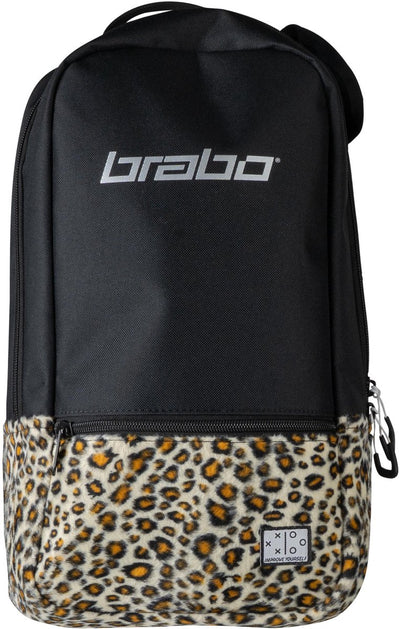 Brabo backpack fun leopard black unisex sporttas - leopard black