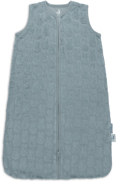 Jollein x nijntje - baby slaapzak zomer jersey 70cm - miffy jacquard terry sea green - zomerslaapzak