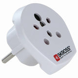 Skross Skross SKR1500217E Travel Adapter India Israel Denmark To Europe - afbeelding 1