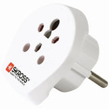 Skross Skross SKR1500217E Travel Adapter India Israel Denmark To Europe - afbeelding 2