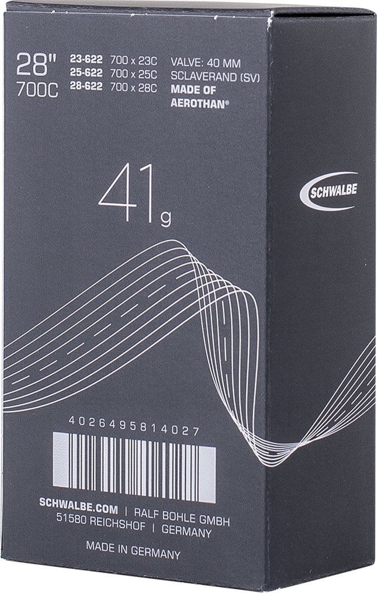 Schwalbe Binnenband Aerothan FV SV20E 23 28-622 IB SV 40mm (1st)