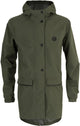 Agu go parka kids regenjas essential - groen - 152 - meisjes jongens - waterdicht ademend