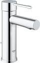 Grohe essence new wastafelkraan - lage uitloop - met trekwaste - chroom - waterbesparend