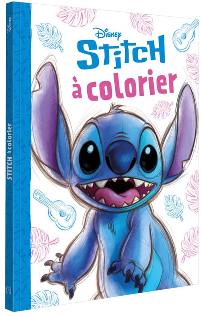 Hachette disney stitch à colorier - kleurboek voor kinderen vanaf 6 jaar -