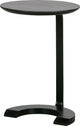 Woood floor bijzettafel - hout metaal - zwart - 57x39x39