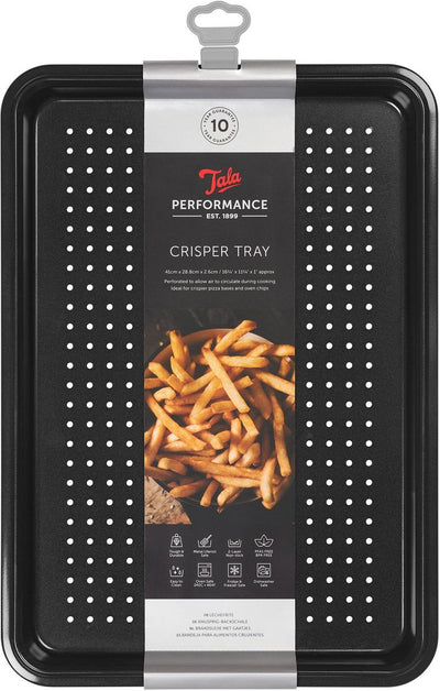 Tala performance - crisper tray bakplaat - geperforeerd - 39,5 x 27 x 2 cm - non-stick - ovenbestendig