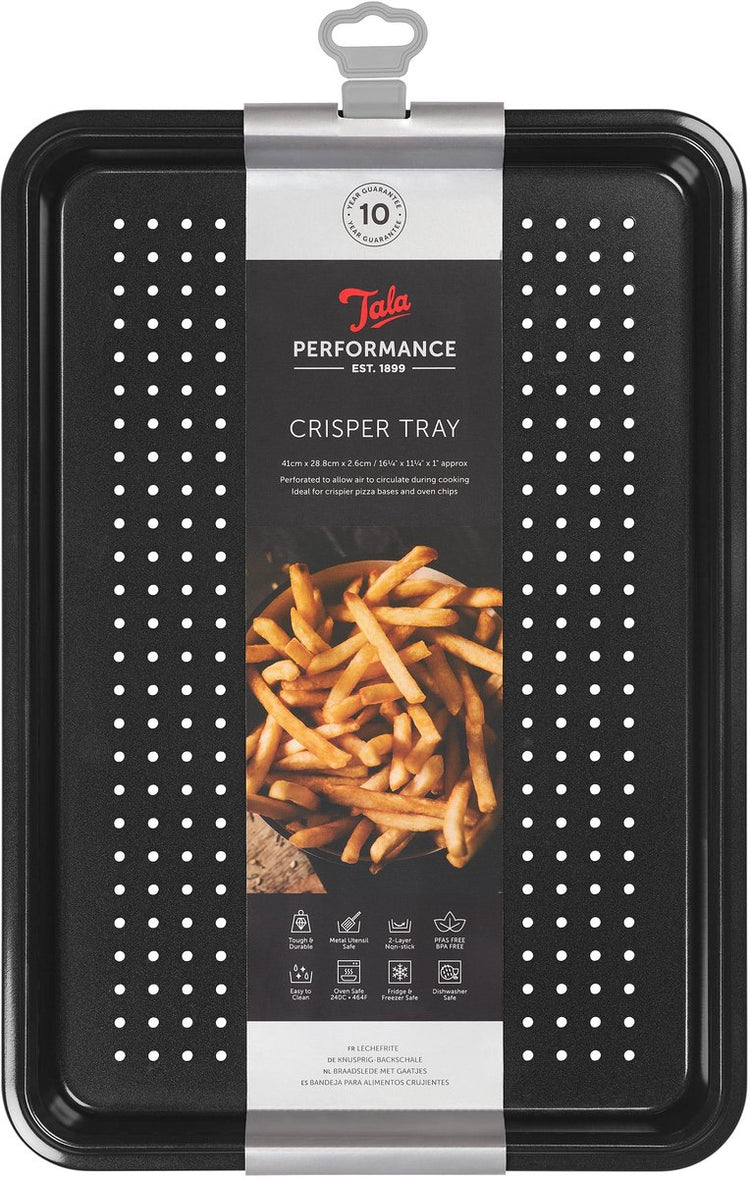 Tala performance - crisper tray bakplaat - geperforeerd - 39,5 x 27 x 2 cm - non-stick - ovenbestendig