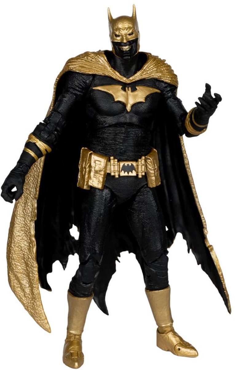 Mcfarlane toys dc multiverse action figure batman of earth-22 infected (dark metal) knightmare edition (gold label) 18 cm action figuur