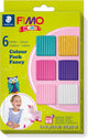Fimo kids -ovenhardende boetseerklei - colour pack girlie (6 x 42g)