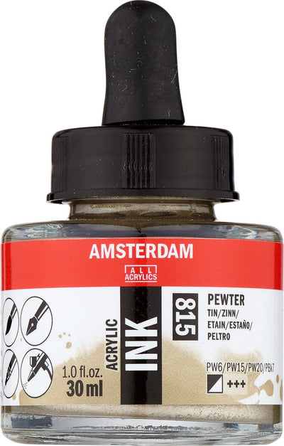 Amsterdam acrylic inkt fles 30 ml tin 815
