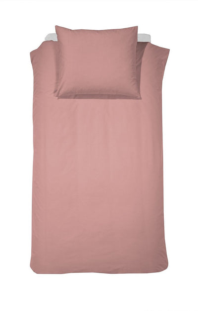 Cinderella weekend dekbedovertrek - 1 persoons - katoen - 140x200 220 cm - roze + 1 kussensloop 60x70