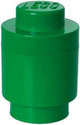 Lego - opbergbox brick 1 rond - polypropyleen - groen