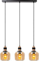 Lucide ilona - hanglamp - 3xe27 - amber