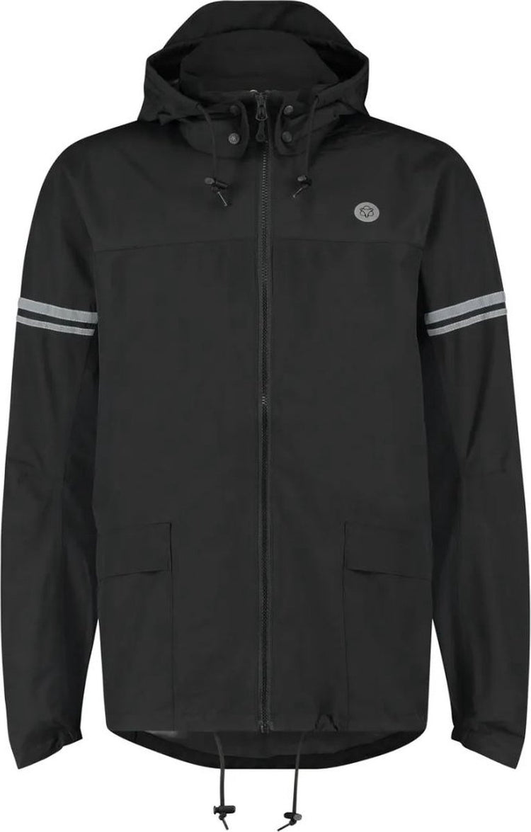 Agu section regenjas ii essential heren - zwart