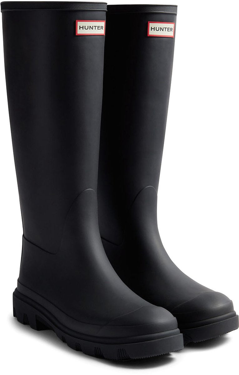 Hunter downpour tall boot unisex regenlaarzen - zwart