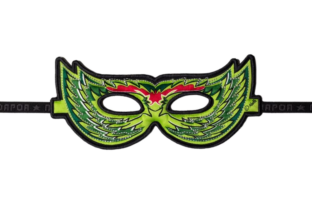 Masker vogel groen. 3+