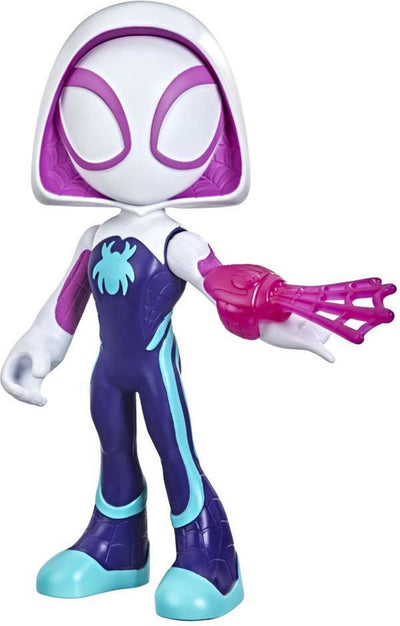 Spidey and his amazing friends marvel , supergrote ghost-spider-actiefiguur, superheldenspeelgoed voor peuters