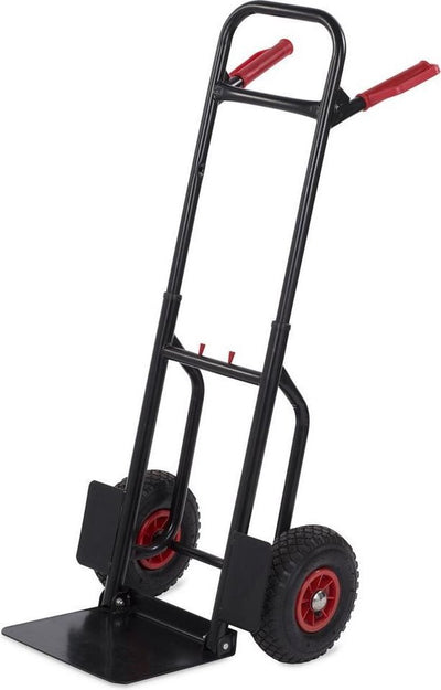 Kreator krt670303 steekwagen - opvouwbaar - draagvermogen 200 kg - staal
