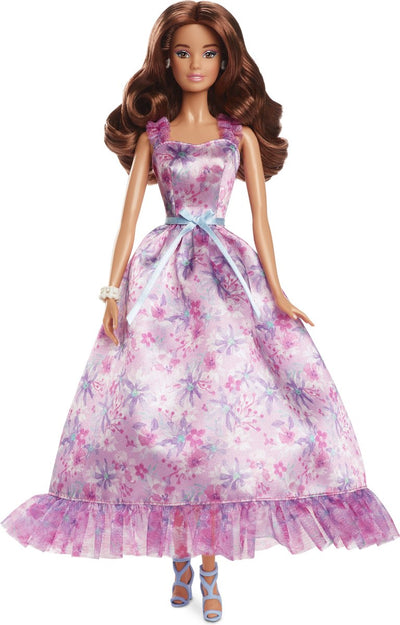 Barbie signature verjaardagspop - met roze jurk - modepop