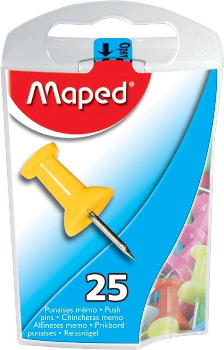 Maped office maped push pins