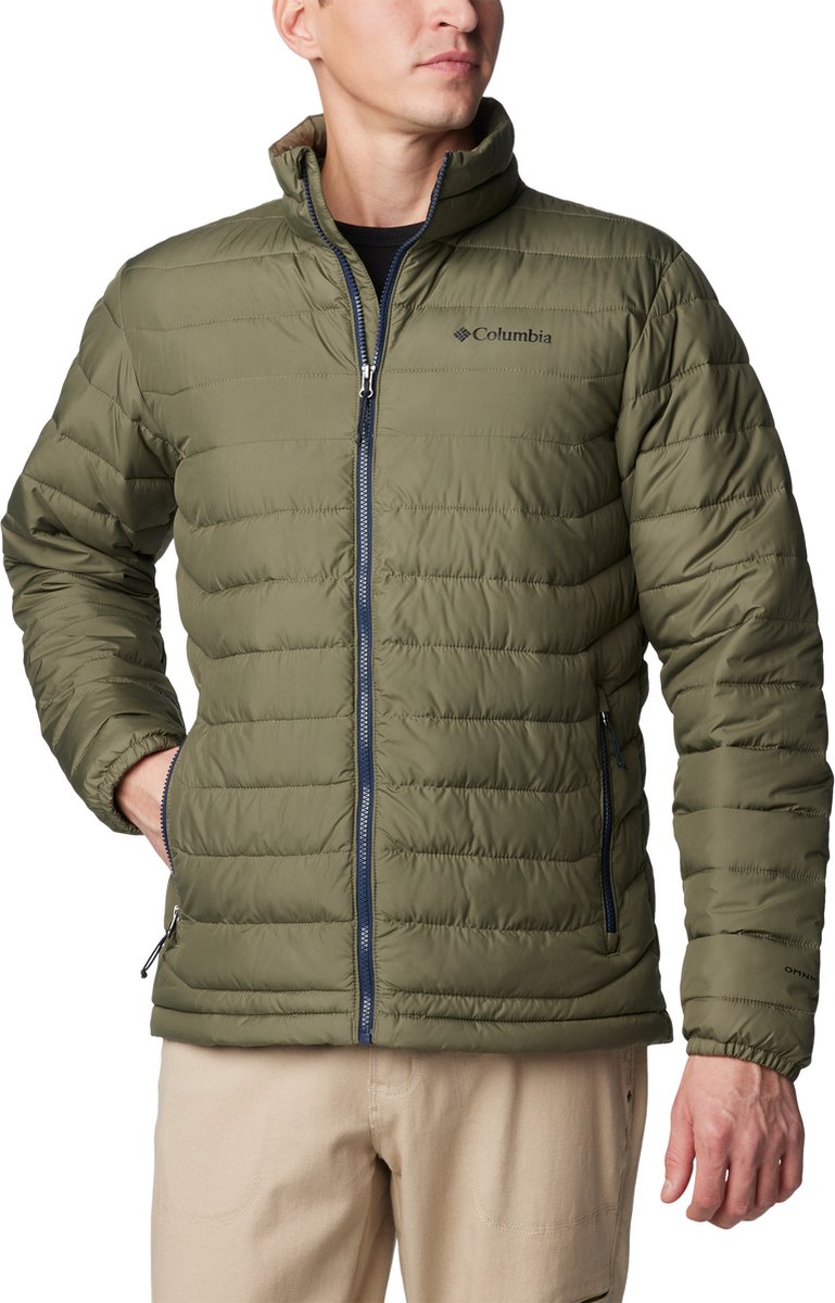 Columbia powder lite™ ii jacket men's outdoorjas - stone green - maat xl