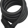 Abus Spiraal Kabelslot 6512K 180 12 BK SCMU - 180cm - Zwart