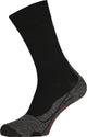 Falke tk2 anti-blaar dik wol functioneel materiaal wandelsokken heren zwart - maat 39-41