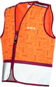 Wowow kinderhesje zippy jacket en 17353 certificaat- oranje s
