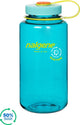 Nalgene - wide mouth bottle - drinkfles - waterfles - lekvrij - 1000ml - bpa free - sustain - cerulean