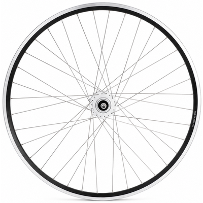 Shimano voorwiel 28 x 1 4'' aluminium zac 2000 velg - dh-c3000-3n naafdynamo - velgrem - zwart zilver