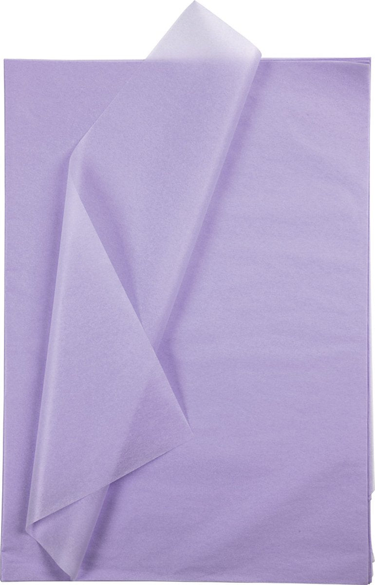 Creativ company tissuepapier lichtpaars 10 vellen 14 gr, 50x70cm