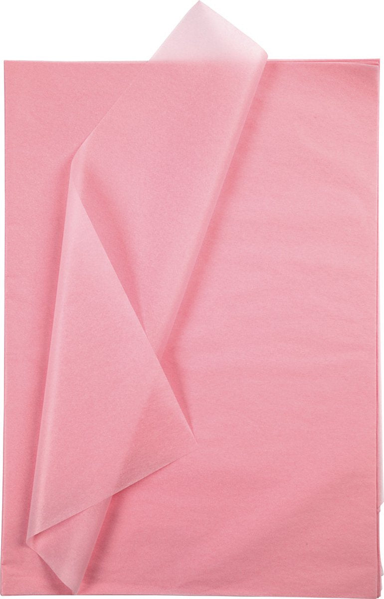 Creativ company tissuepapier roze 10 vellen 14 gr, 50x70cm