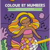 Tiger tribe meeneem colour by numbers mermaids +4 jaar*