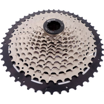 Edge cassette 12 speed csm9012 11-52t - zilver zwart